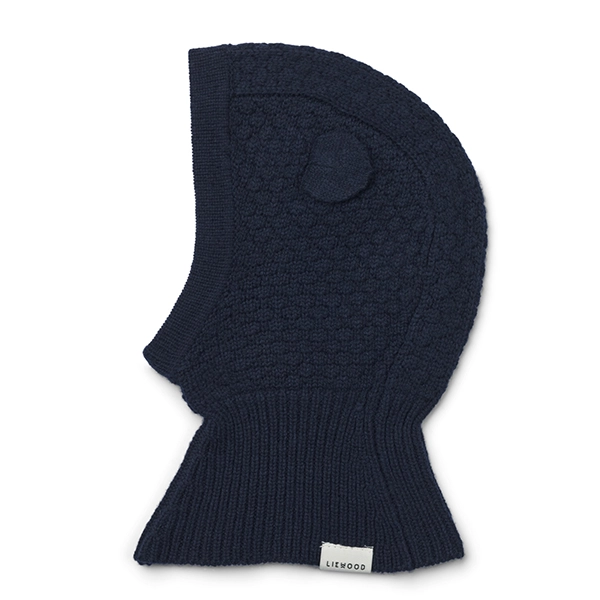 LIEWOOD OGGY Passamontagna in lana per bambini Classic Navy
