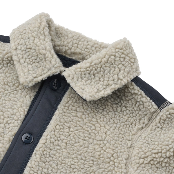 LIEWOOD ELIAN camicia in pile per bambini Mist / Classic navy