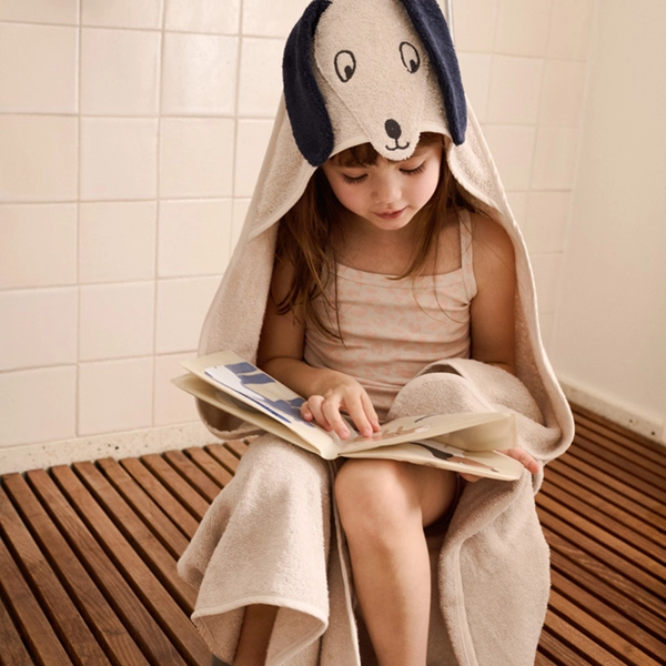 LIEWOOD WAYLON Libro da bagno Classic animal / Sandy